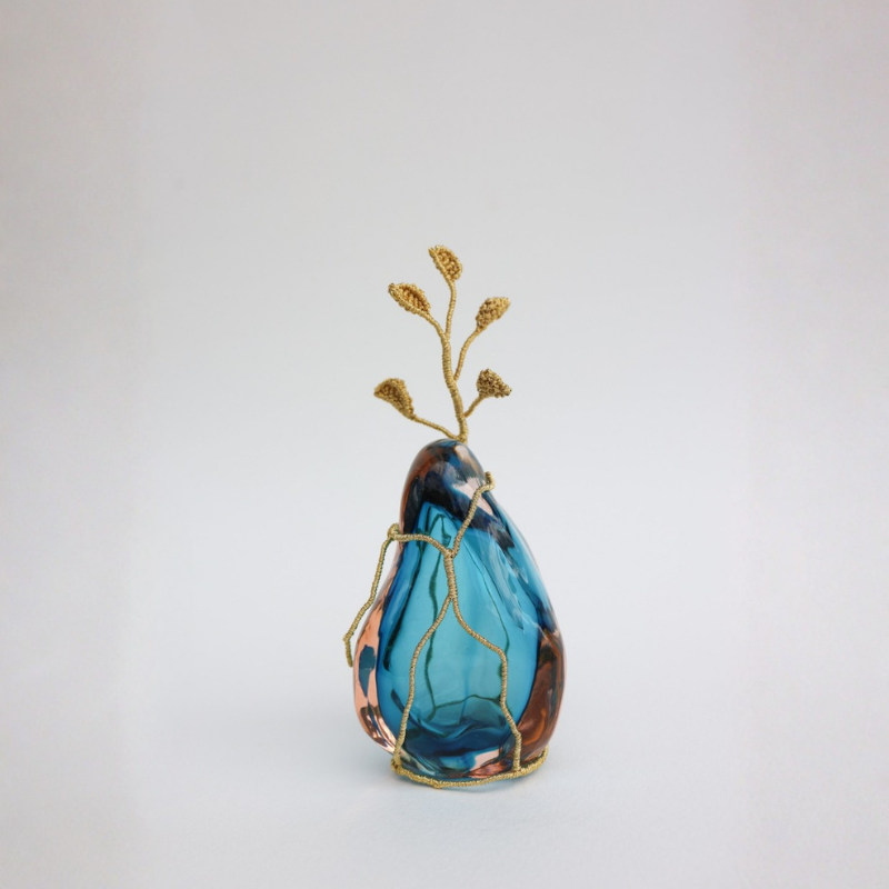 Floraison des Souffles - Blue x Amber