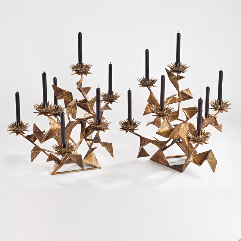 Chandelier 7 Chardons (paire)