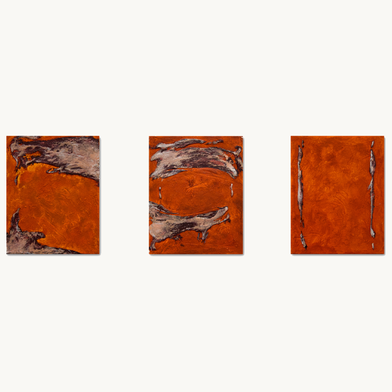 Ochre Skin I, II & III